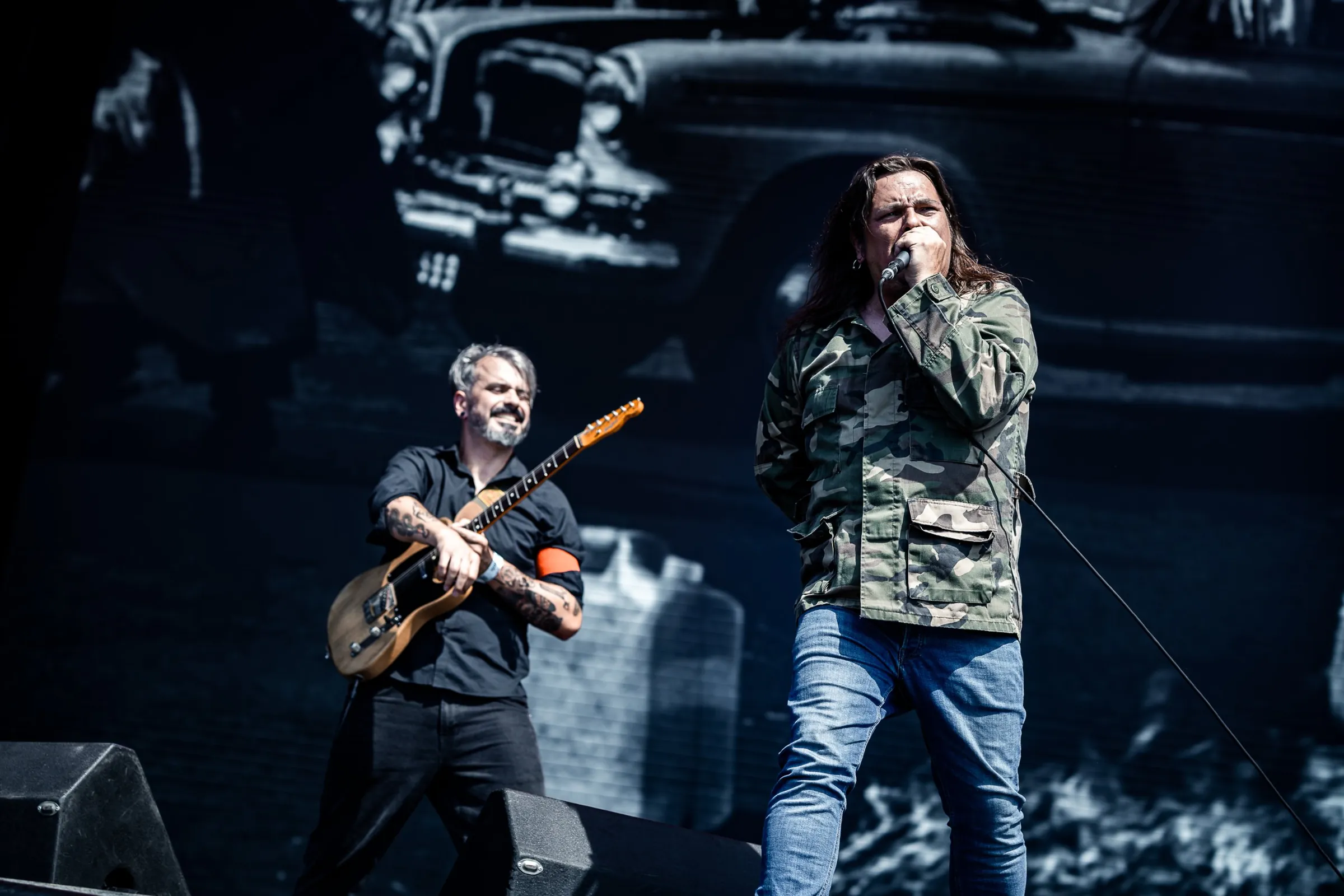 Guitarist and singer at Graspop